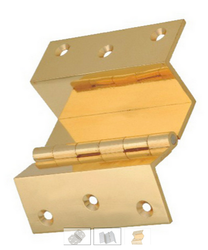 Brass L Hinges