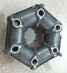 Piaggio Ape Rubber Joint Coupling